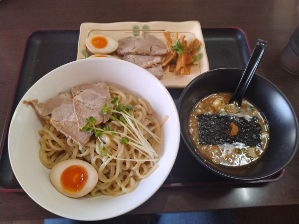 「特製つけ麺(200g)¥1180-」@北海閣の写真