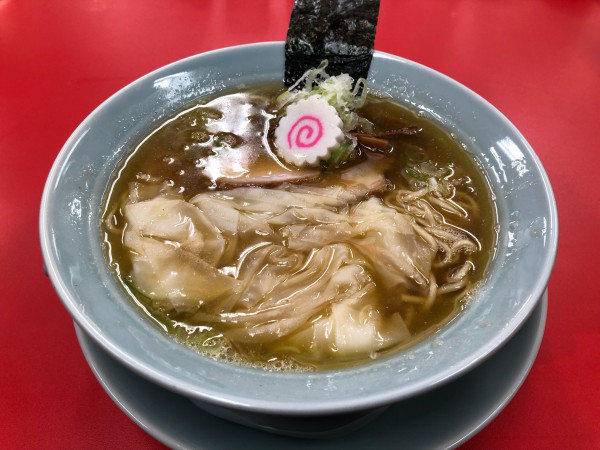 「ワンタン麺」@千住 チャーシュー軒の写真