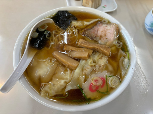 「ワンタンメン」@やぶはら食堂の写真