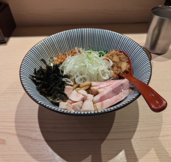 「みたらし醤油の油ソバ、追い飯セット」@長男、もんたいちおの写真