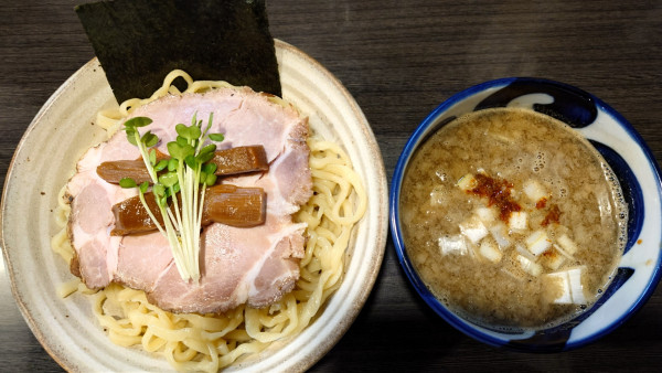 「７種の煮干しつけ麺　1000円」@ラーメンつけ麺 奔放の写真