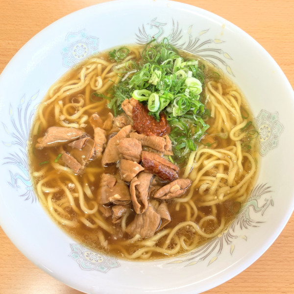 「もつラーメン770円」@道の駅 朝霧高原の写真