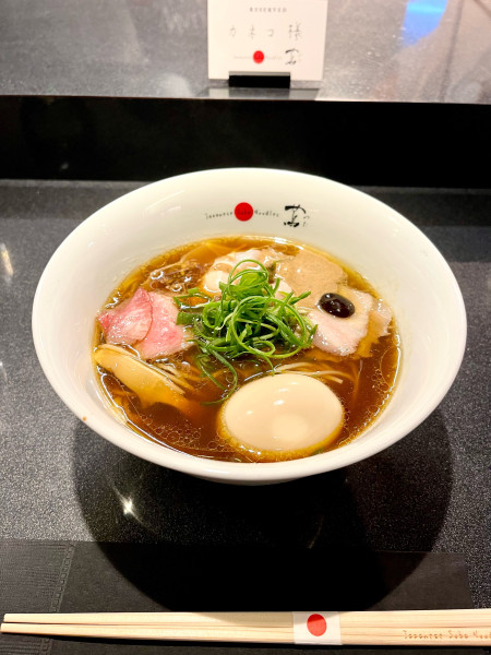 「醤油SOBA【TP】おいしい味玉」@Japanese Soba Noodles 蔦の写真