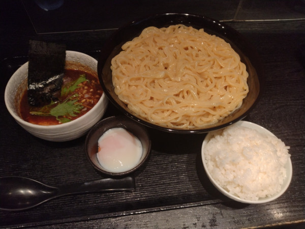 「温玉カリーつけ麺¥1110+小ライス¥130-」@麺屋永吉 花鳥風月の写真