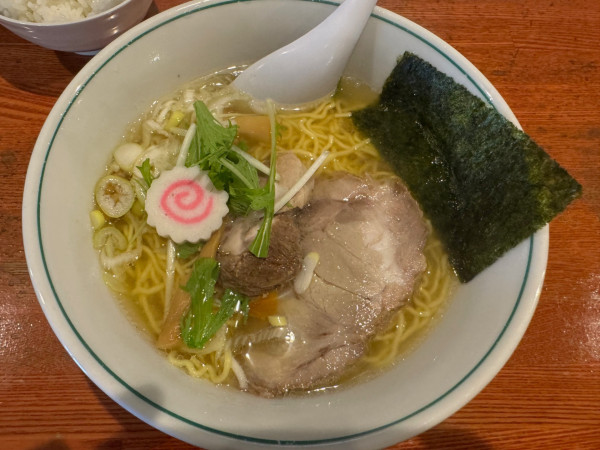 「塩ラーメン　大盛」@麺屋二八の写真