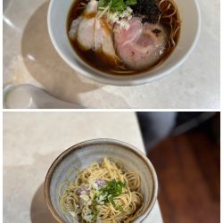 支那そば黒+和え玉