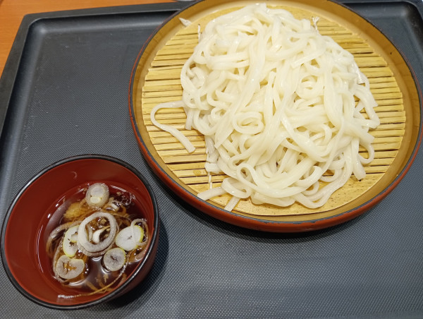 「もりうどん・冷（¥380）」@天丼 てんや 荻窪店の写真