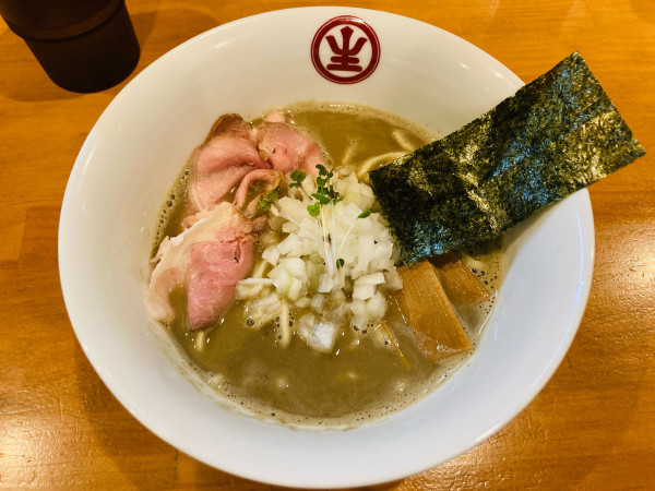 「ニボエスプレッソそば＋和え玉」@中華蕎麦 生るの写真