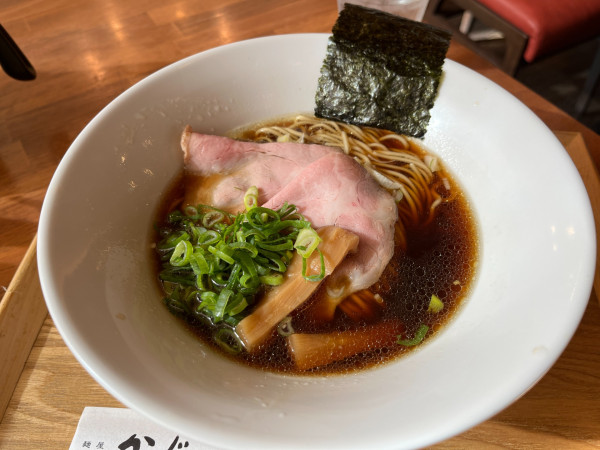 「醤油ら～麺」@麺屋 かじの写真