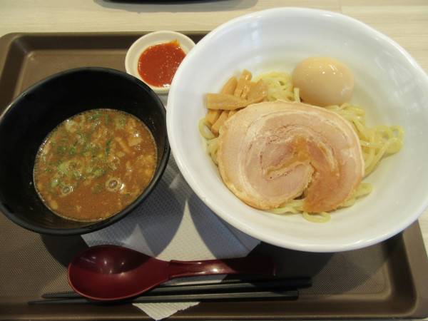 「辛つけ麺（１０２０円）」@ごはんどき 阿見店の写真