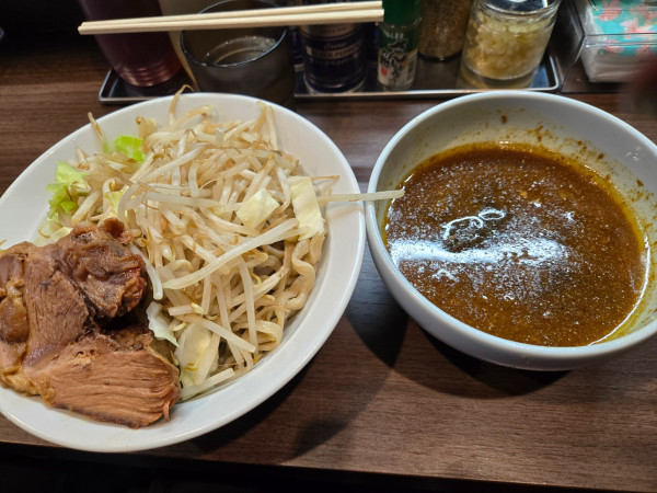 「カレーつけ麺」@ラーメン 悔いなしの写真