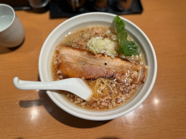 「中華そば(こってり) 780円」@らあめん 雅知の写真