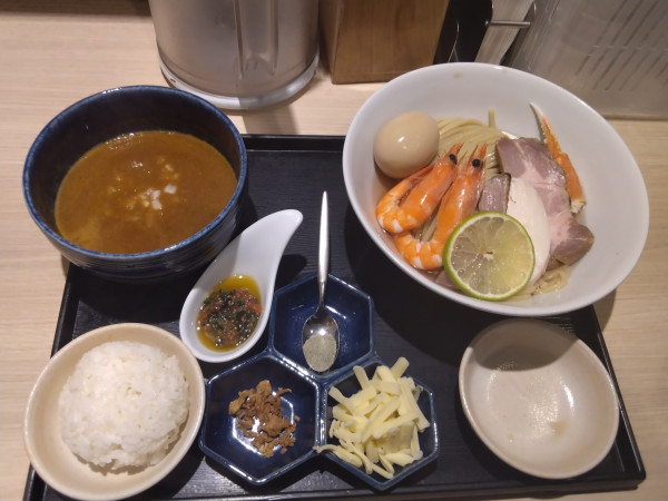 「特製オマール海老のビスクつけ麺（1980円）」@麺屋 一燈の写真