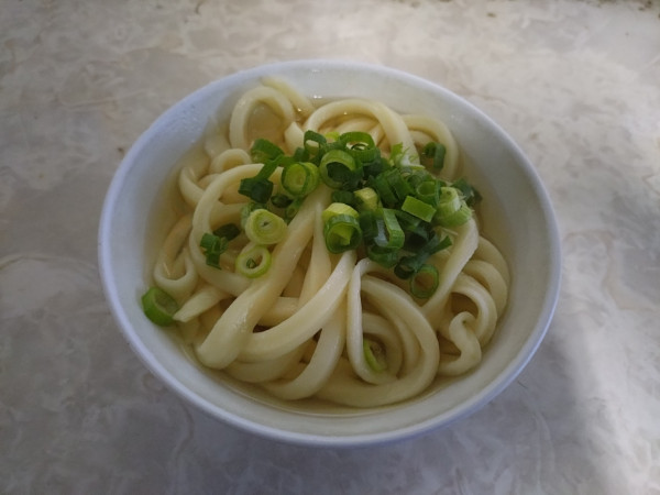 「うどん小250円（温）」@田村の写真