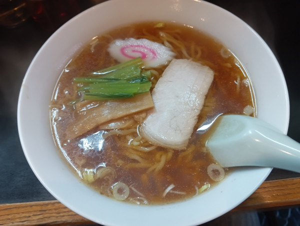 「ラーメン（¥550）」@新精亭の写真