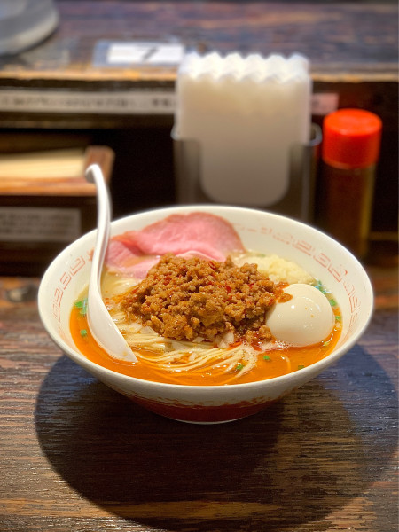 「味玉にぼ台湾らぁめん」@らぁめん小池の写真