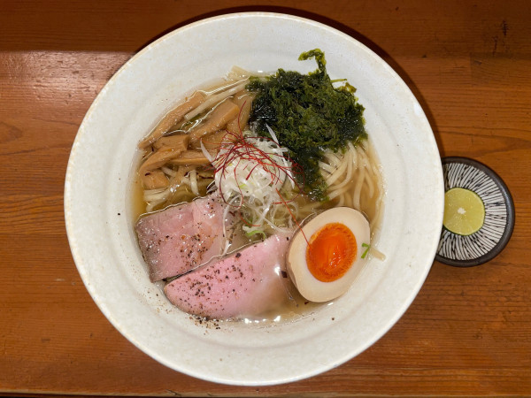「魚元素 塩ラーメン (¥980)」@麺元素の写真
