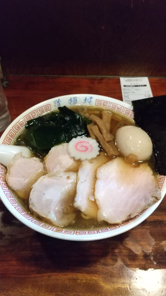 「特製中華蕎麦」@中華めん処 道頓堀の写真