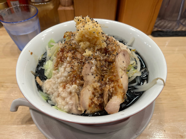 「【11月限定】鶏ジロー(全マシ)1,200円」@鶏そばムタヒロの写真