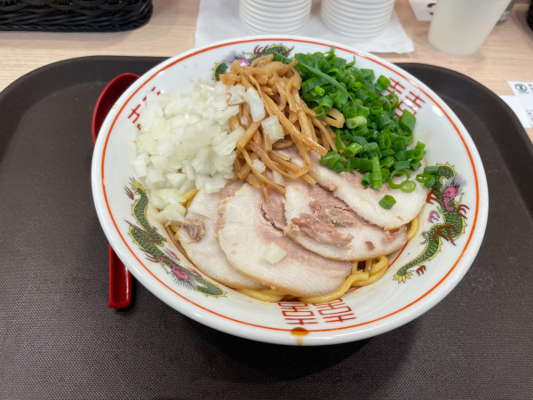 「名物ネギの油そば」@くじら食堂 お食事ちゅうぼうの写真