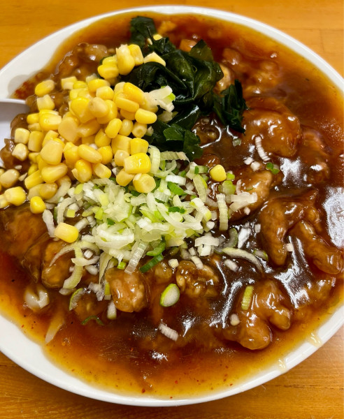 「焼肉冷やし」@中華 大進の写真