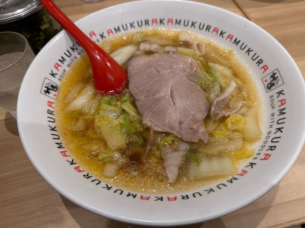 「おいしいラーメン 850」@どうとんぼり神座 中野サンモール店の写真