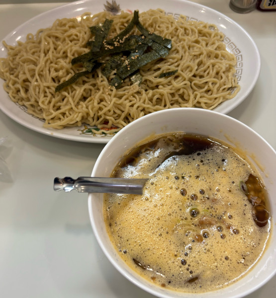 「納豆つけ麺大盛」@春木屋 吉祥寺店の写真