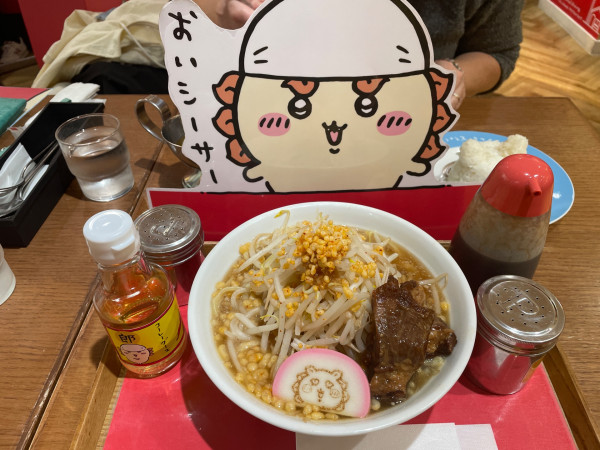 「郎（シーサー1日天守ver。）・デザート」@ちいかわレストラン THE GUEST cafe&diner 池袋パルコ店の写真