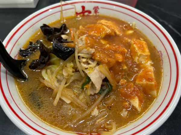 「蒙古タンメン　5辛」@蒙古タンメン 中本 目黒店の写真