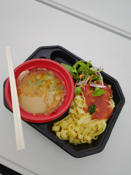「伊勢エビ味噌 鶏白湯ガスパチョ和え(1,000円)」@大つけ麺博 つけ麺日本一決定戦の写真