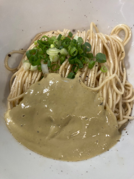 「牡蠣の和え玉¥500」@金麺と金蕎麦の写真