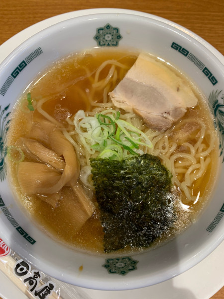 「半ラーメン」@日高屋 お花茶屋南口店の写真