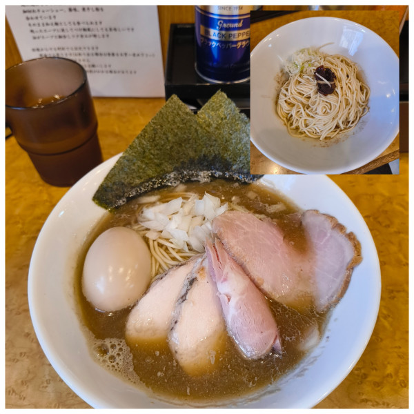 「特製純煮干しそば 1300円」@中華そば 児ノ木の写真