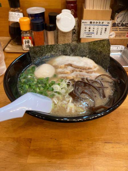 「特製まる」@茨城豚骨 天心の写真