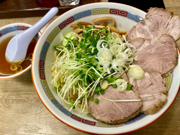 「チャーシュー油そば（中盛）」@宝華らぁめんの写真