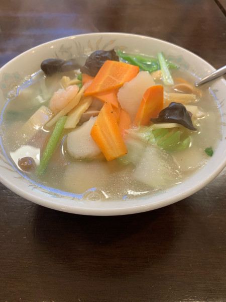 「海鮮ラーメン」@台湾料理 萬福の写真