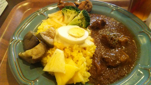 「スパイスカレー1種盛りポークビンダルー 1320円」@カレー会議室の写真