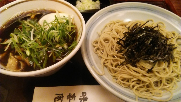 「ランチ 肉つけ蕎麦 1200円」@手打ちそば 神田 味喜庵の写真