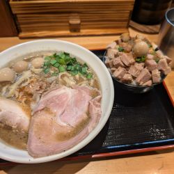 限定味噌煮干しラーメン