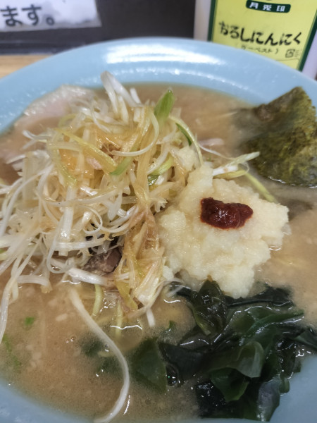 「ネギラーメン」@ラーメンショップ 八王子新滝山街道店の写真