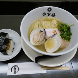 はまぐり塩らぁめん 1700円他
