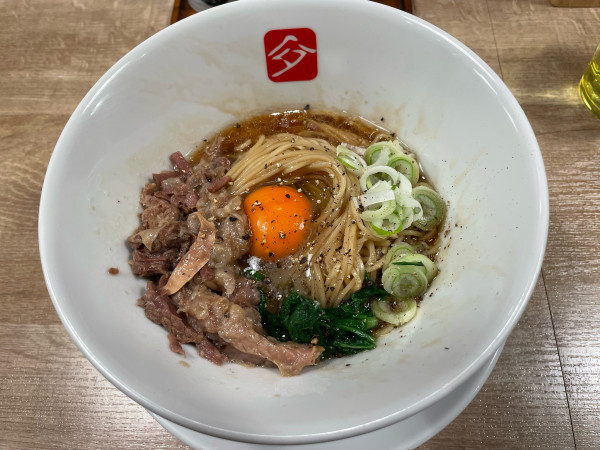 「限定 牛すじ和えそば¥1,800」@KITCHEN TAKANOの写真