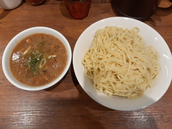「濃厚つけ麺、特盛」@麺好獅子團の写真