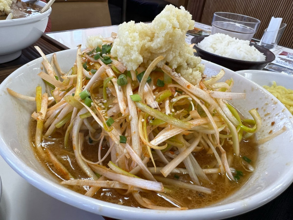 「ネギ味噌ラーメン」@ラーメンガキ大将 谷田部店の写真