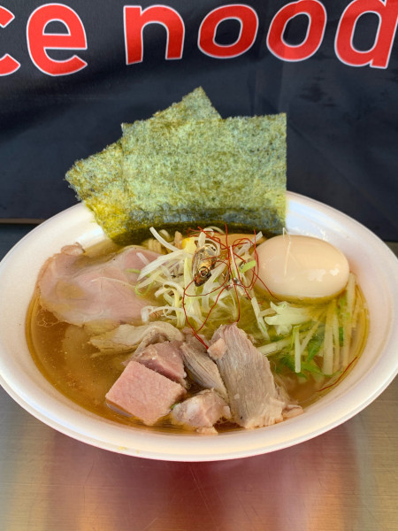 「鶏塩らーめん＋謹製もり（東京ラーメンフェスタ）」@麺処 ぐり虎 本店の写真