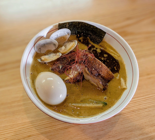 「浅利の山椒味噌そば【期間·数量限定】」@麺 㐂色の写真