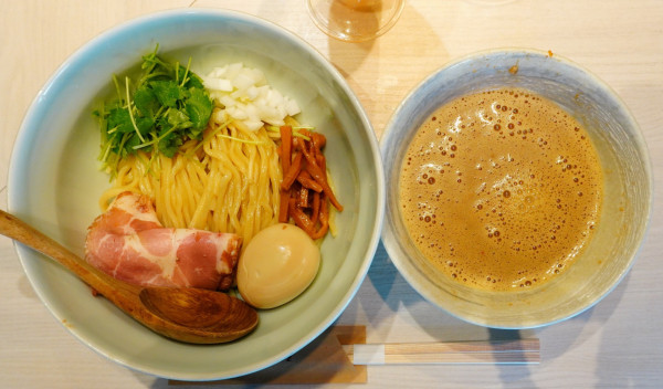 「味噌つけ麺＋味玉＋生ビール」@味噌専門店 〜味噌呉田   life〜の写真
