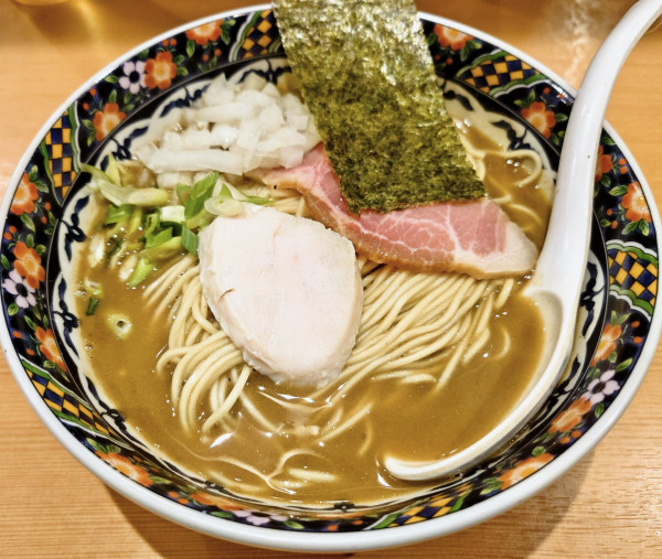 「濃厚煮干蕎麦」@北千住煮干中華蕎麦 かれんの写真