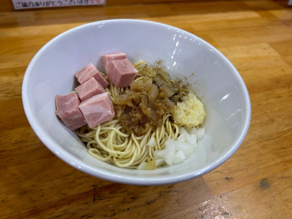 「悪魔の和え玉」@めんや天夢の写真