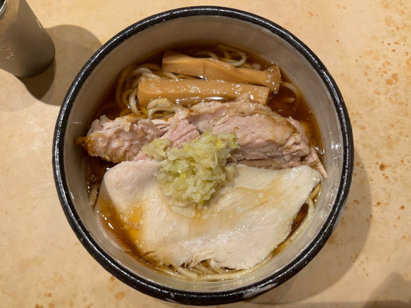 「原点 sawada(豚チャーシュー厚切り) ¥1250」@人類みな麺類とエスサワダの写真